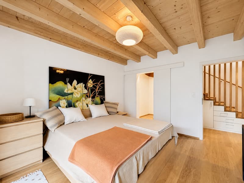 Chalet d’exception face aux Dents du Midi, secteur privilégié de Champéry (11)