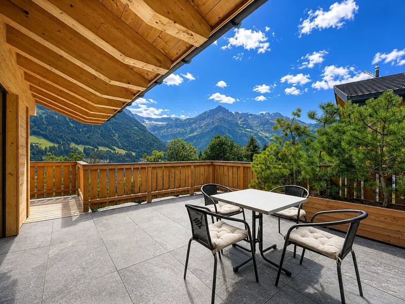 Chalet d’exception face aux Dents du Midi, secteur privilégié de Champéry (16)