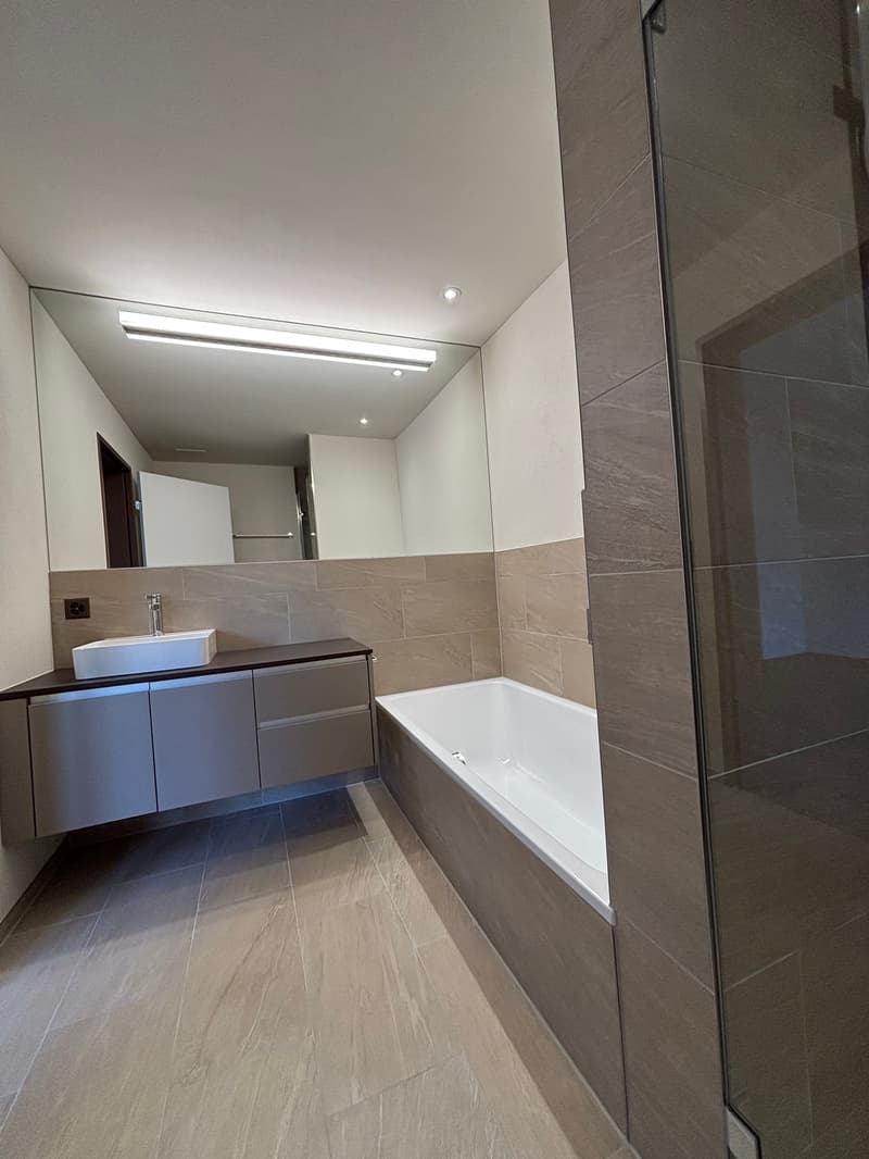 Appartamento giardino nuovo di 3,5 locali con giardino e vista sul lago di Zug (15)