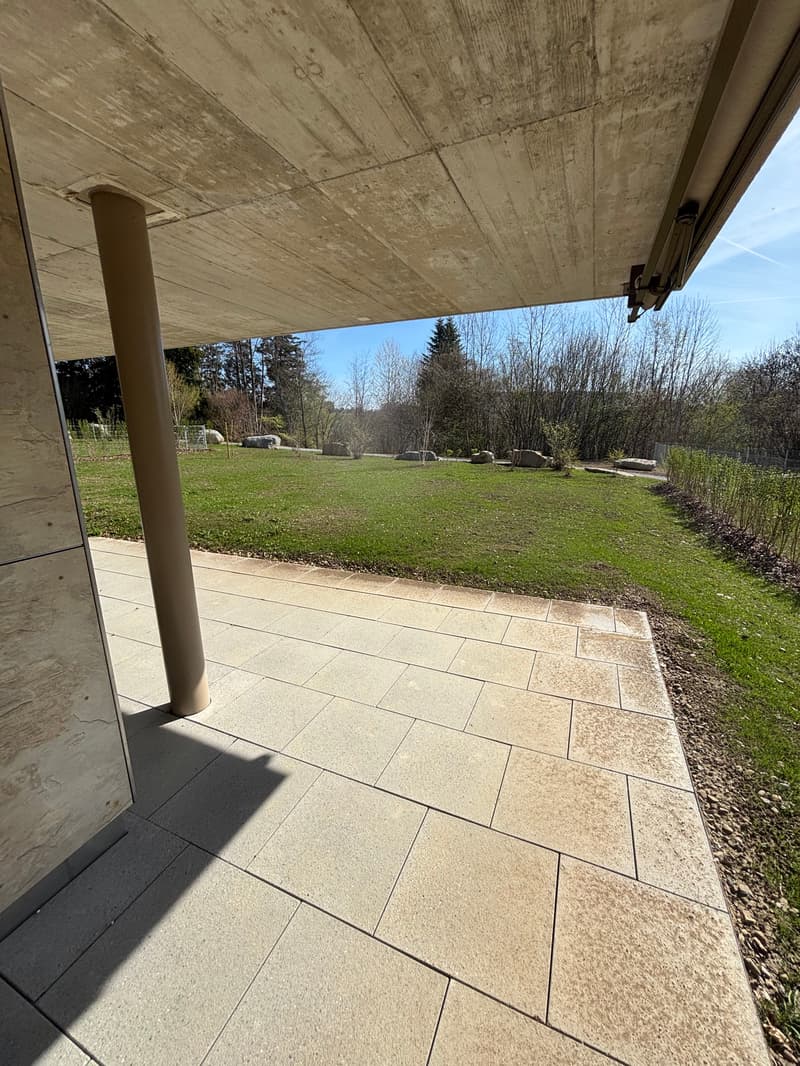Construction neuve : Très grand appartement 3.5 pièces avec jardin de 347m2 (19)