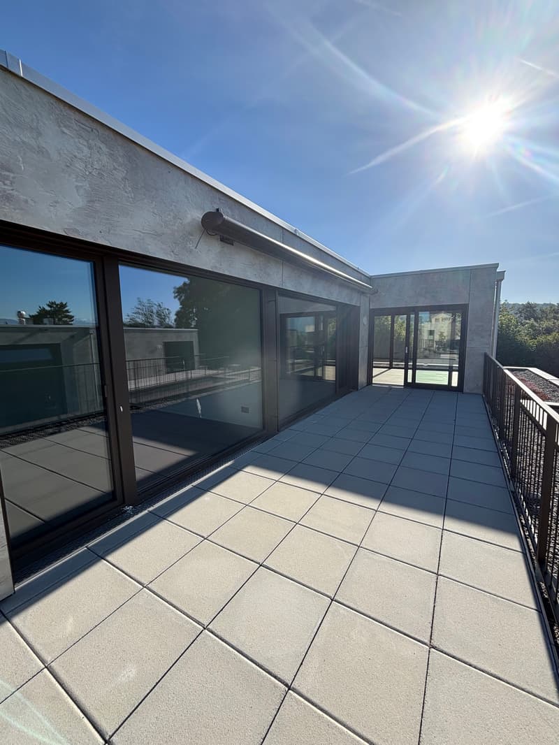 ERSTVERMIETUNG 3.5 Zimmer-Attika-Wohnung mit zwei Terrassen und Blick in die Natur (16)