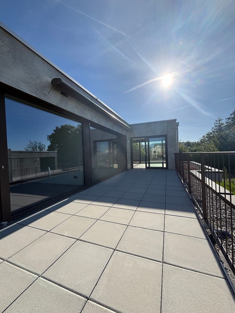 ERSTVERMIETUNG 3.5 Zimmer-Attika-Wohnung mit zwei Terrassen und Blick in die Natur (18)