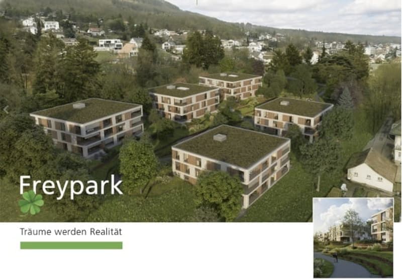 NEUBAU FREYPARK - wunderschöne 2.5 bis 4.5 Zimmer-Wohnungen in parkartiger Umgebung (1)