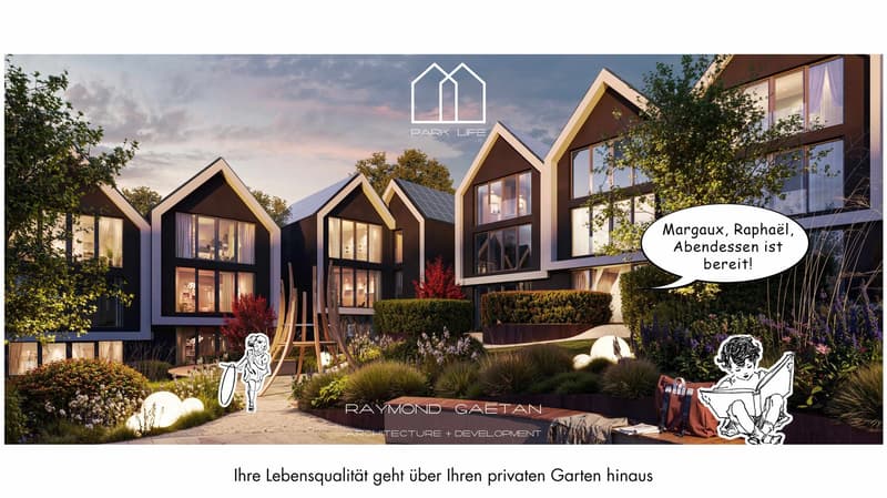 Neubau Gartenwohnung mit 90m2 Wohnfläche und135m2 Garten 1'200'000.- (2)