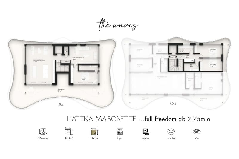 THE WAVES – l'Attika Maisonette (2)