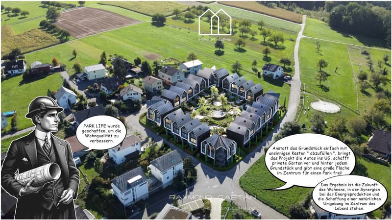 Das letzte Haus mit 160m2 Wohnfläche und 50m2 grossem Garten (2)