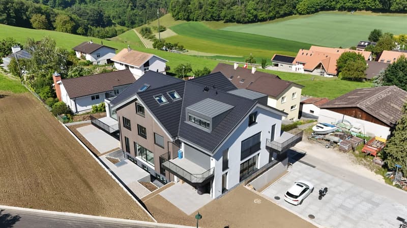 ERSTBEZUG: 4.5-Zimmer-Wohnung - Neubau in Hersberg (2)