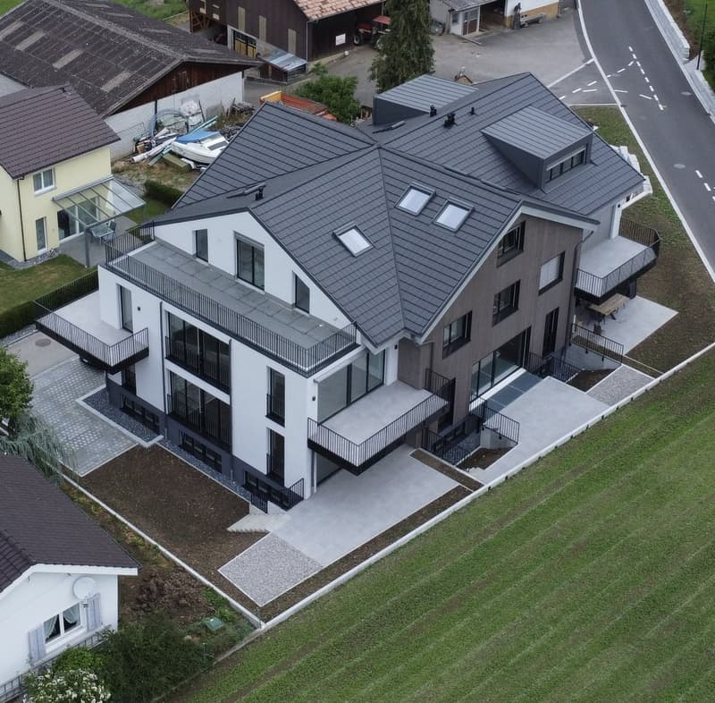 ERSTBEZUG: 4.5-Zimmer-Maisonette-Wohnung - Neubau in Hersberg (1)
