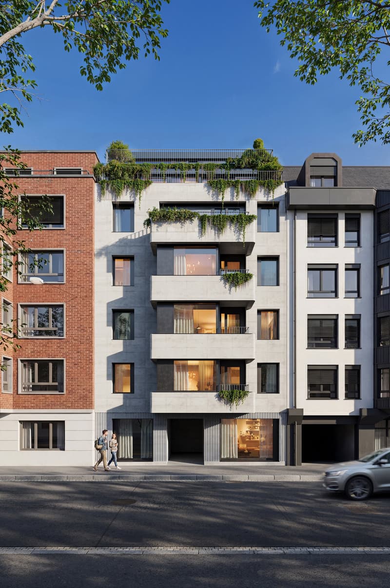Neubau 4.5-Zimmer-Wohnung im Gundeli im 4. Stock mit Balkon (2)