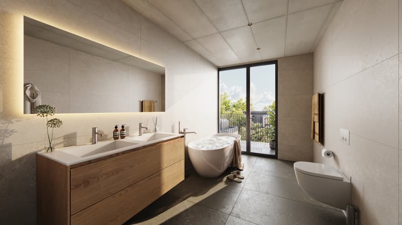 Neubau 4.5-Zimmer-Wohnung im Gundeli im 4. Stock mit Balkon (13)