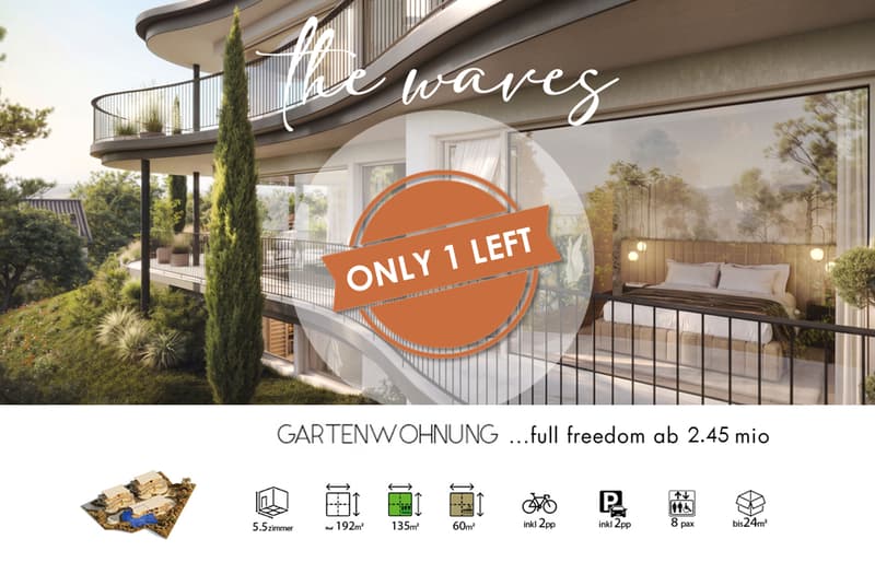 THE WAVES – Gartenwohnung (1)