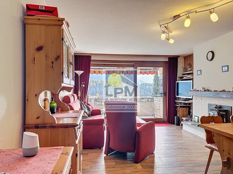 3.5p avec balcon plein sud et vue panoramique sur les Alpes (5)