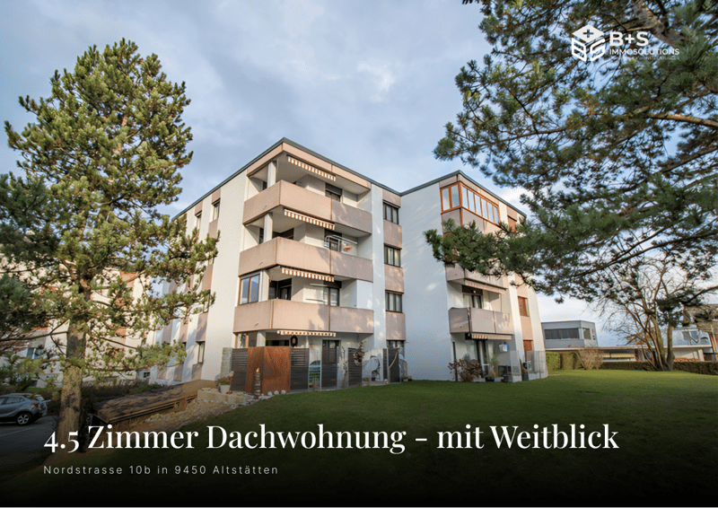 Moderne 4.5-Zimmer-Wohnung mit Balkon und herrlicher Aussicht in Altstätten (2)