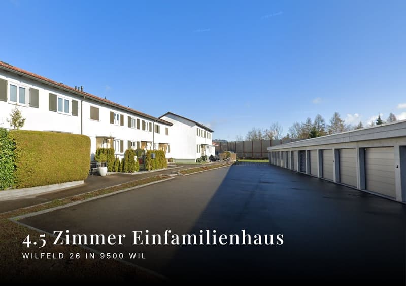 Charmantes 4.5-Zimmer-Reihenhaus in Wil SG – Sofort verfügbar! (1)