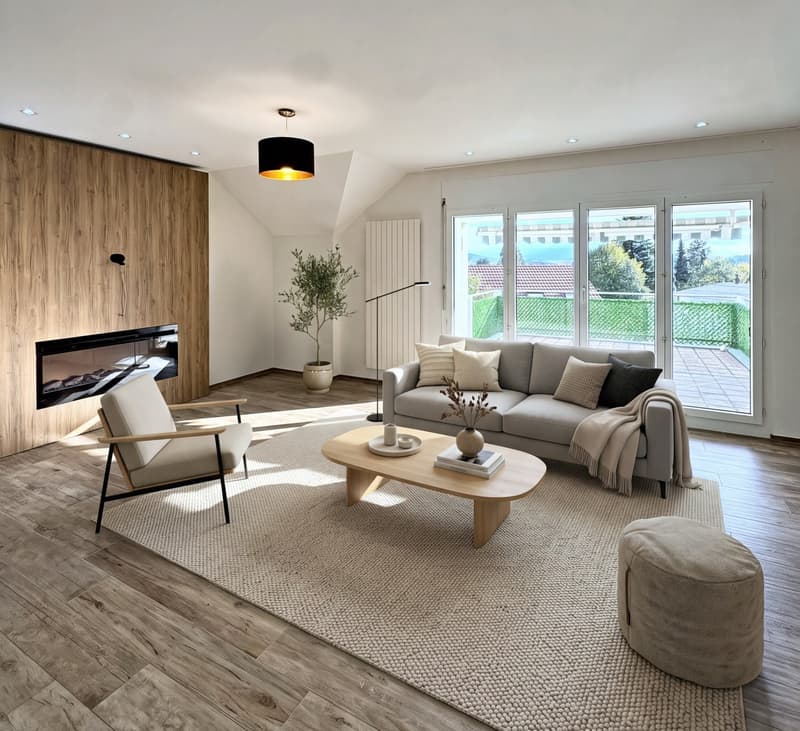 4½-Zimmer-Maisonette mit Dachterrasse und Tiefgaragenplatz (4)