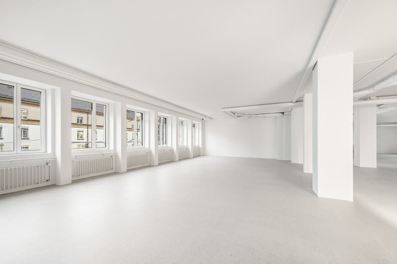Office space near SBB train station (98 m²), incl. community & gym (12)