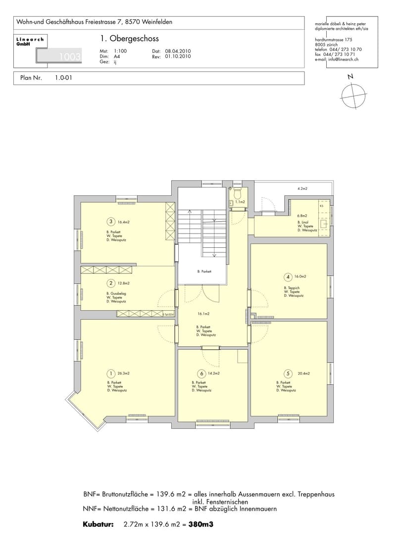 Incantevole appartamento di 5,5 locali in un edificio storico su Freiestrasse a Weinfelden (9)