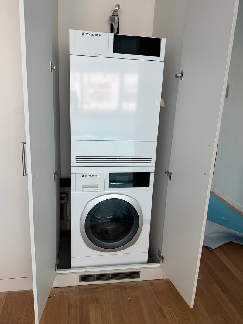 Eigener Waschturm in der Wohnung