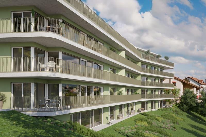 Espaces commerciaux dans notre nouveau bâtiment résidentiel et commercial (2)
