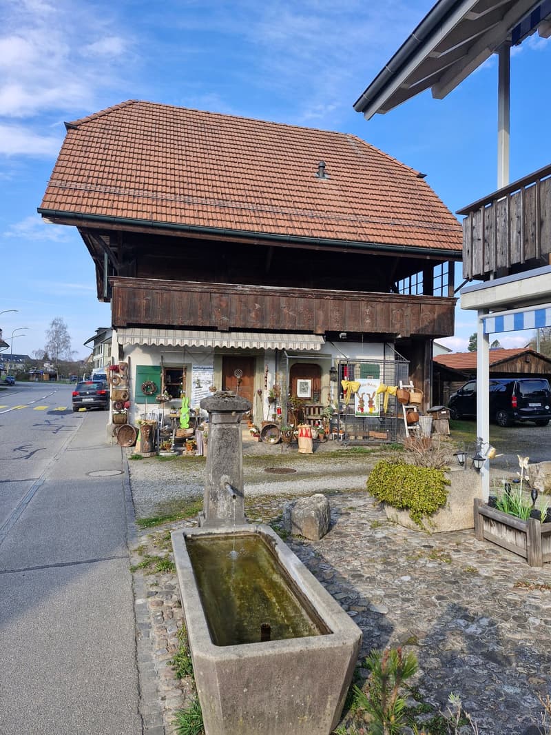 Stöckli mit Laden, Wohnung und Ausbaumöglichkeit (4)