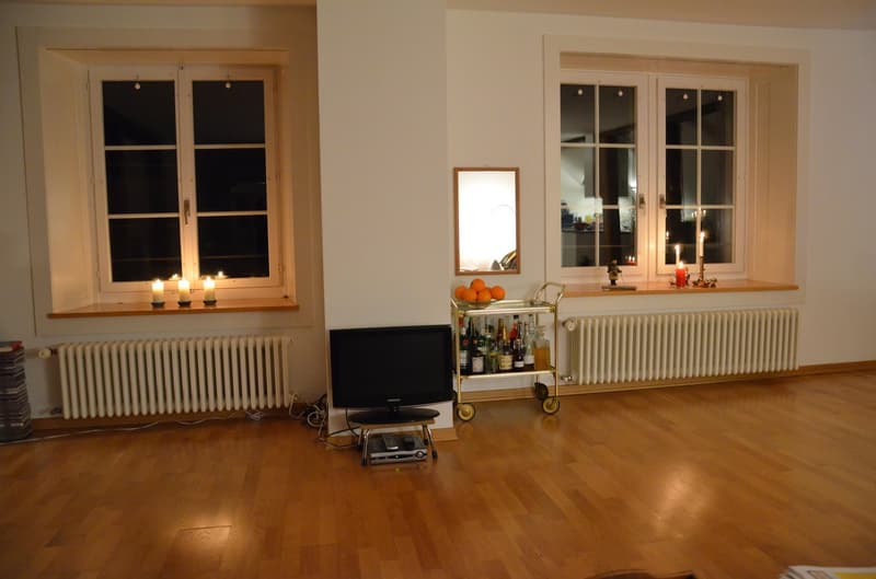 grosses Wohnzimmer mit ca. 58.5m2