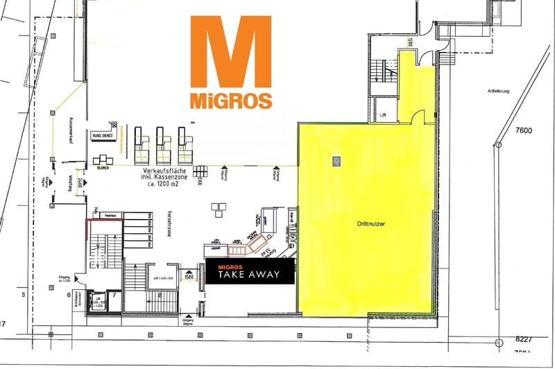 Spazio commerciale di circa 220m² nel Quartierszentrum - Migros Birsfelden (6)