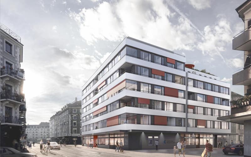 High visibility on Langstrasse near Forum (1)