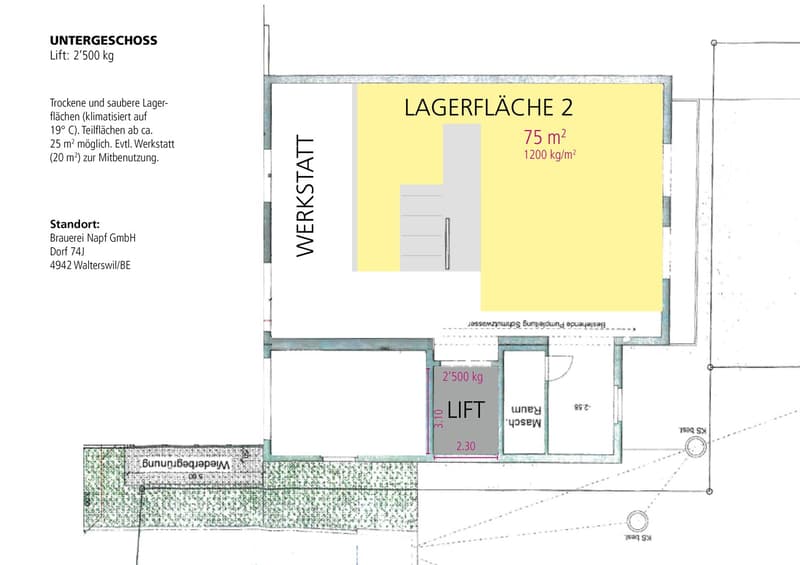 Commercial spaces/workshop/storage with office & parking; partial areas from 25 sqm (3)