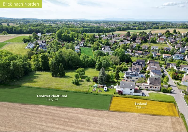 Exklusives Bauland (759 m2) am Rand der Bauzone – plus 1’672 m2 Landwirtschaftsland (6)