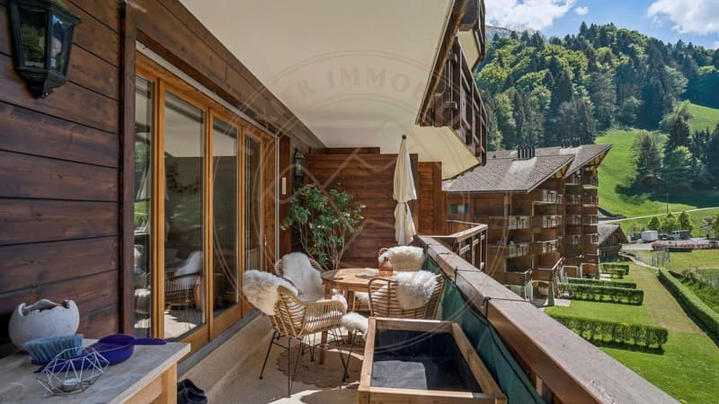 Charming apartment with panoramic view in Val-d'Illiez (5)