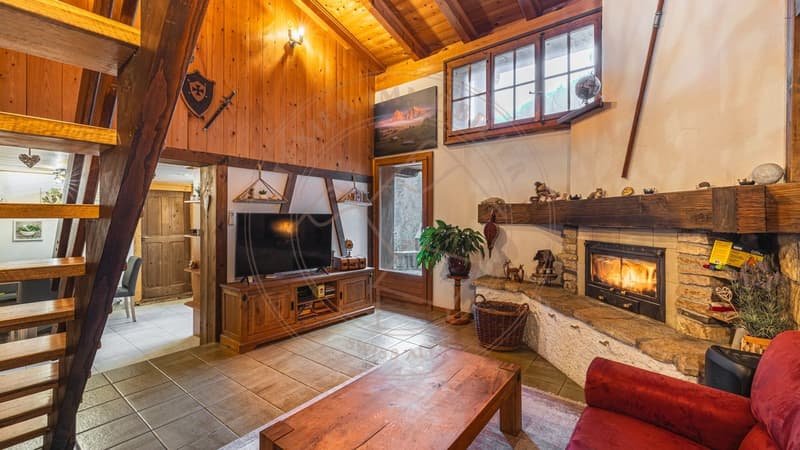 Chalet typique de la vallée d'Illiez (1)