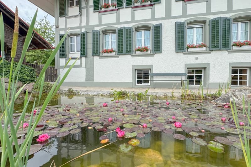 Historic Bernese farmhouse with four apartments and commercial space (16)