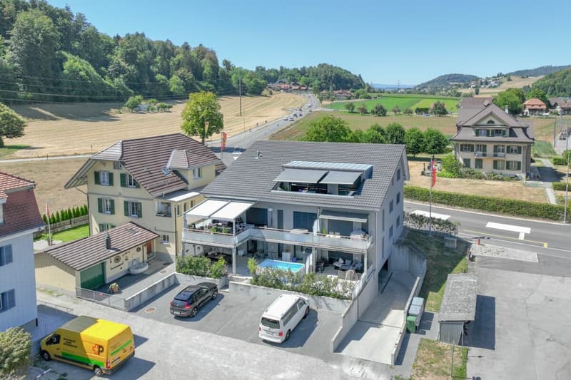 Licht, Raum, Komfort: Parterrewohnung mit 4½ Zimmern und grosser Terrasse (11)