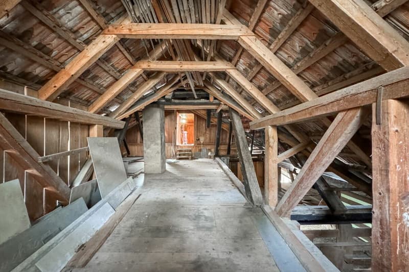 Projekt mit Geschichte und Perspektive: über 3'600 m² Land und zwei Hausteile am Bachufer (9)