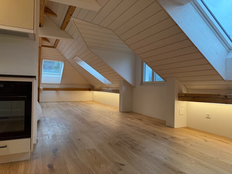Modern 3.5-room attic apartment in a quiet location in Nesslau (6)
