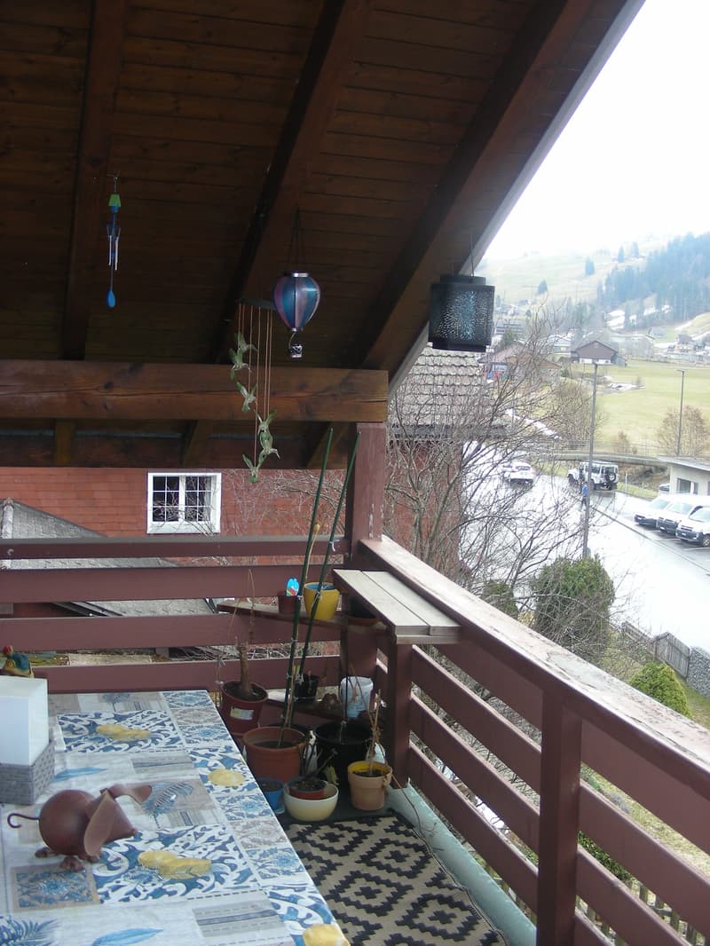 Einfache und preiswerte Dachwohnung / Ferienwohnung (6)
