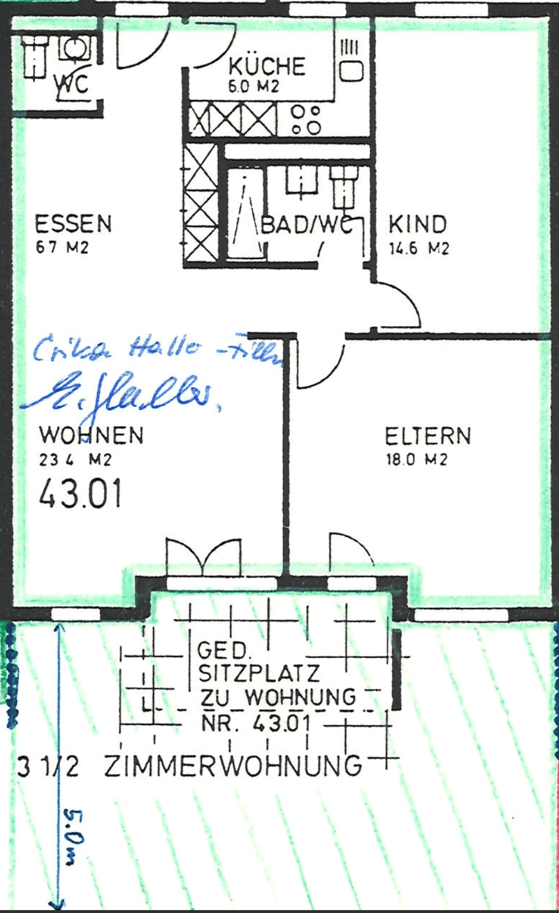 Appartement charmant de 3,5 pièces à Rüti (12)