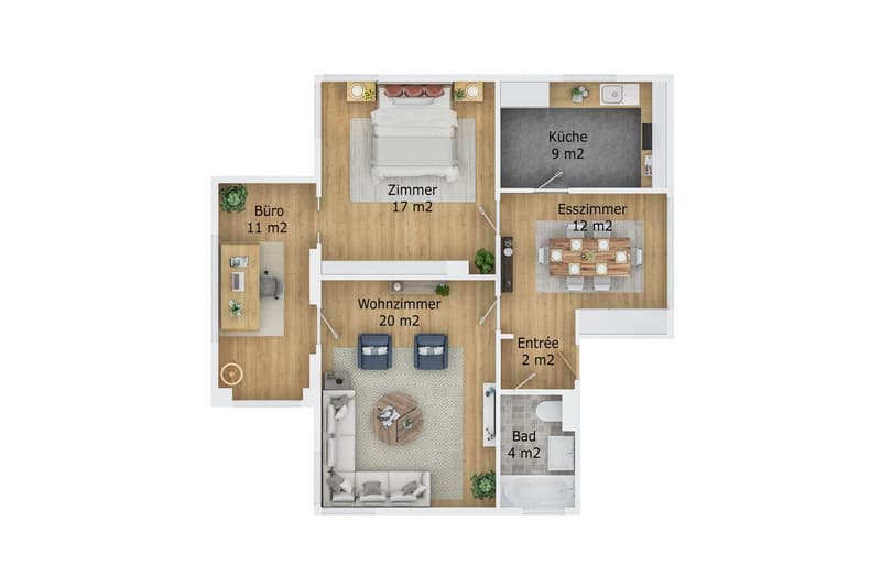 Zweifamilienhaus mit Garten und Ausbaupotenzial in Münchenstein (34)