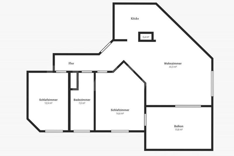 Beautiful 3.5 room apartment with large balcony, elevator, and underground parking in Neudorf (12)