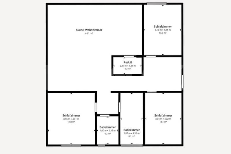 Appartement en rez-de-chaussée lumineux avec jardin privé (12)