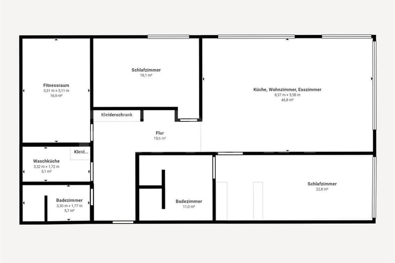 Luxuriöse Wohnung mit grosser Terrasse und Seesicht in Hergiswil (11)