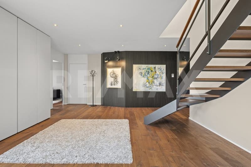 Wohnen mit Horizont exklusive Maisonette-Attika in Kaltbach (6)