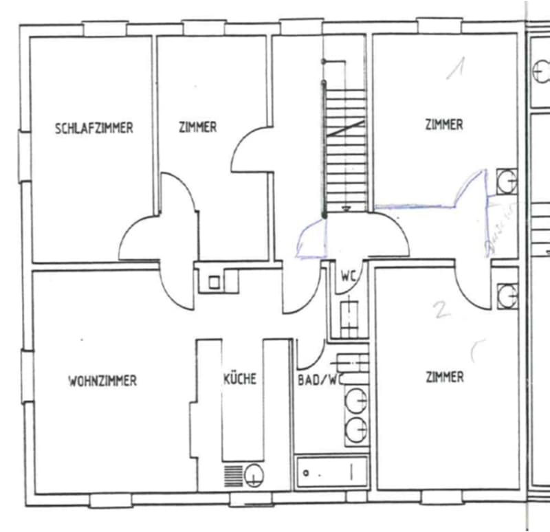 Apartment building with character, history, and diverse potential (11)