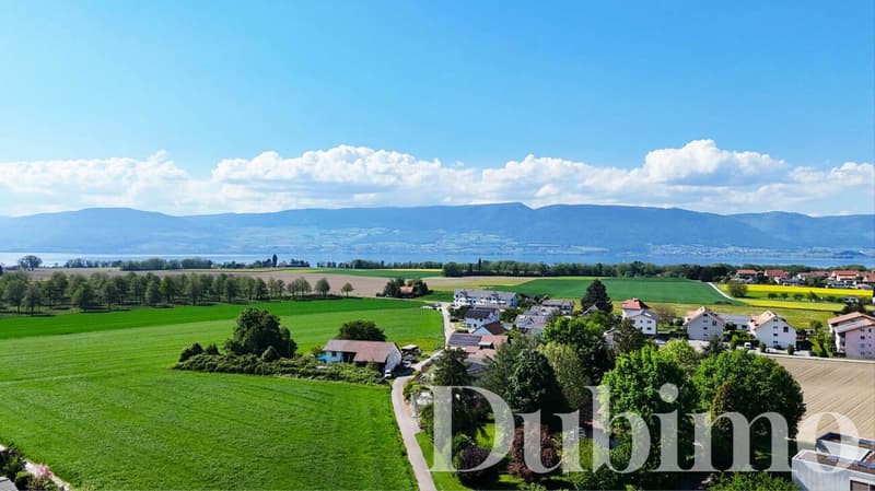 La campagne et le lac