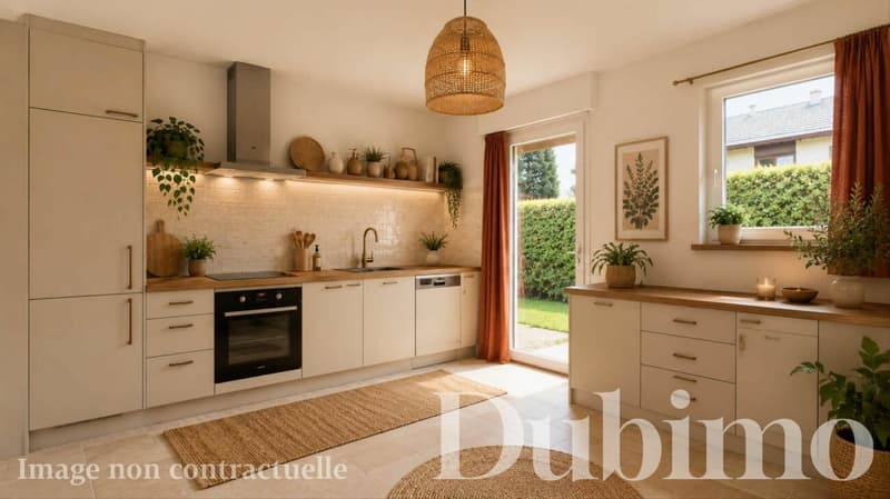 La cuisine rénovée