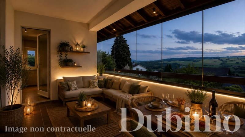 Le projet de loggia