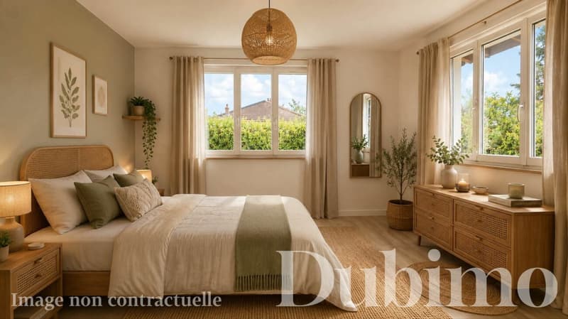 La chambre parentale rénovée