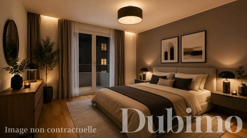 La chambre une fois meublée
