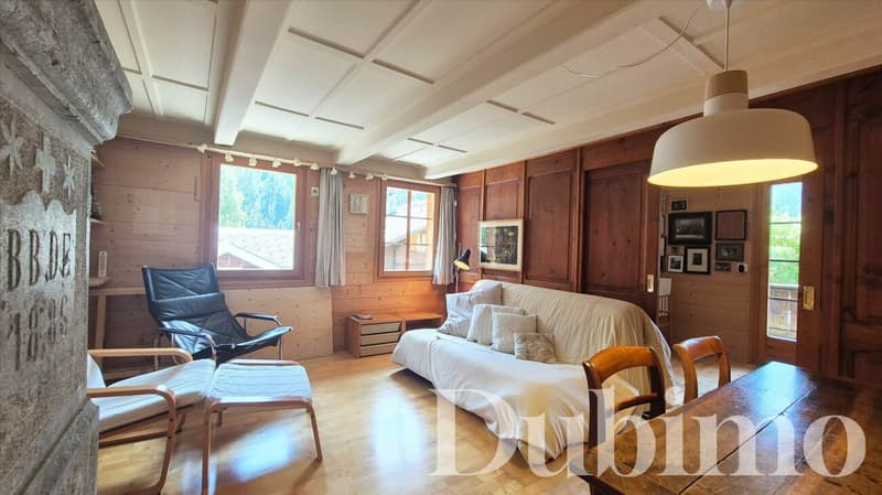 Chalet emblematico di eccezione di fronte alle Dents du Midi a Champéry (8)