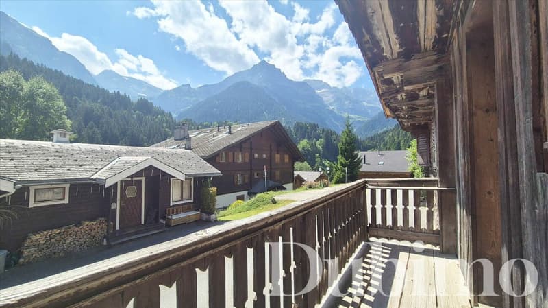 Chalet emblematico di eccezione di fronte alle Dents du Midi a Champéry (13)